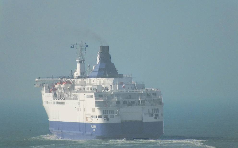 Channel ferry to France
